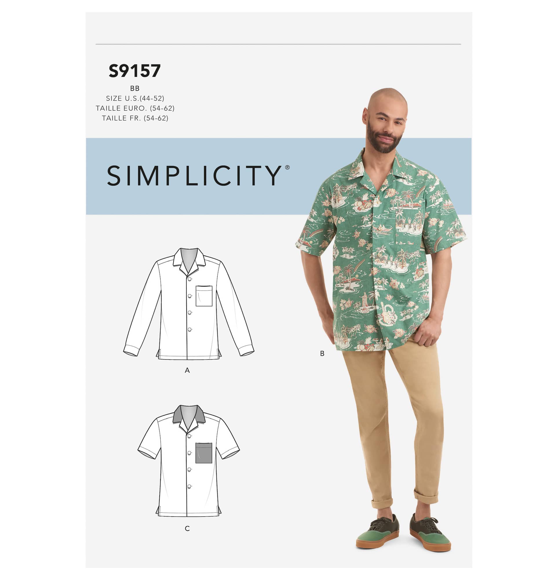 Simplicity® Pattern CS9157 (44-46-48-50-52)